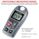 MT-30 LCD tragbares digitales Luxmeter für Fabrik / Schule / Haus verschiedene Anlässe, Messbereich: 0,1-200.000 Lux, MT-30