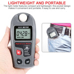 MT-30 LCD tragbares digitales Luxmeter für Fabrik / Schule / Haus verschiedene Anlässe, Messbereich: 0,1-200.000 Lux, MT-30