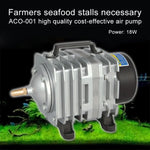 ACO-001 18W 38L/Min Elektromagnetische Luftpumpe Kompressor für Meeresfrüchte-Aquarium, Erhöhung des Sauerstoff-Luftstrom-Splitters, US-Stecker, ACO-001