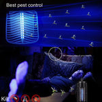 3W Mikrowellen-Insektenvernichter, elektrische Mücken-Fliegen-Insektenbekämpfung mit Fallenlampe, AC 110V, US-Stecker, AC 110V US-Stecker