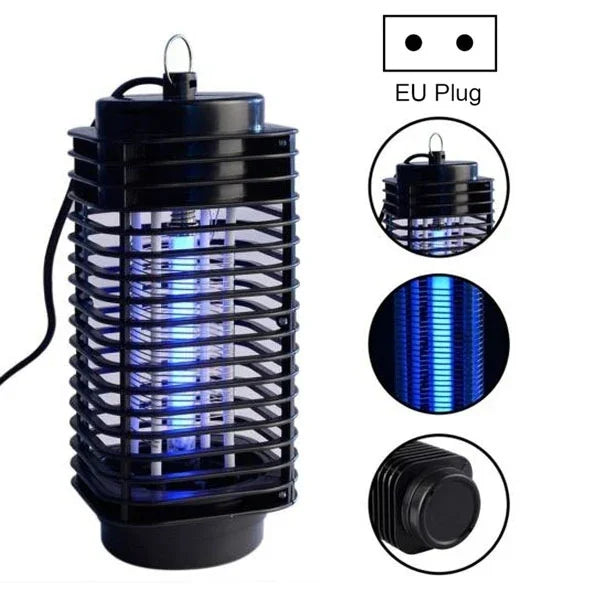 3W Mikrowellen-Insektenvernichter, elektrische Mücken-, Fliegen- und Insektenfalle mit Lampe, AC 220V, EU-Stecker, AC 220V EU-Stecker