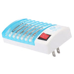 Efficient 4-LED Blue Light Mosquito Killer Night Lamp, US Plug, AC110V, US Plug