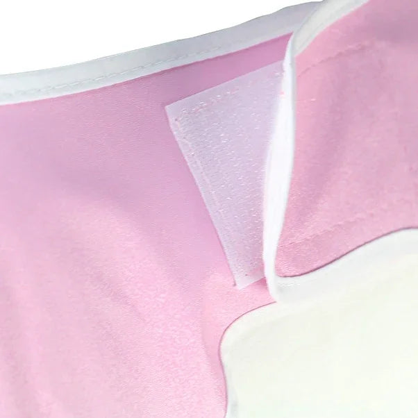 Ärmellose Tierpflege-Schürze, Kosmetikkittel für Tierpfleger, wasserdichte Schürze für Tierhandlungen, Größe: M, Länge: 93 cm, Farbe: Silber