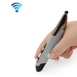 Innovative kabellose Smart-Maus im Stiftformat (2,4 GHz) für PC und Laptop, Rot, Blau, Grau