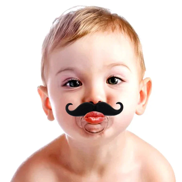 Lustiger Säuglingsschnurrbart Baby-Schnuller, Schnuller 2