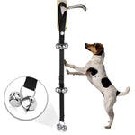 Hundetrainingsglocke aus Nylonseil mit Zugseil, Türklingelleine, Anti-Verlust-Glocke mit 7 Glöckchen