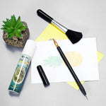 5 Stk./Set Kratzbild-Werkzeug, Kratzstift, Stiftdetails, Reparaturstift, Kratzbild-Sonderlösemittel, 5 Stk./Set Kratzbild-Werkzeug