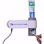 Automatischer Zahnpastaspender Zahn UV-Ultraviolett Zahnbürstensterilisator Aufbewahrungshalter