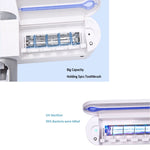 Automatischer Zahnpastaspender Zahn UV-Ultraviolett Zahnbürstensterilisator Aufbewahrungshalter
