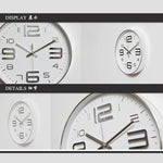 12 Zoll Kreative Dekorative Runde Wohnzimmer Einfache Moderne Quarz-Wanduhr