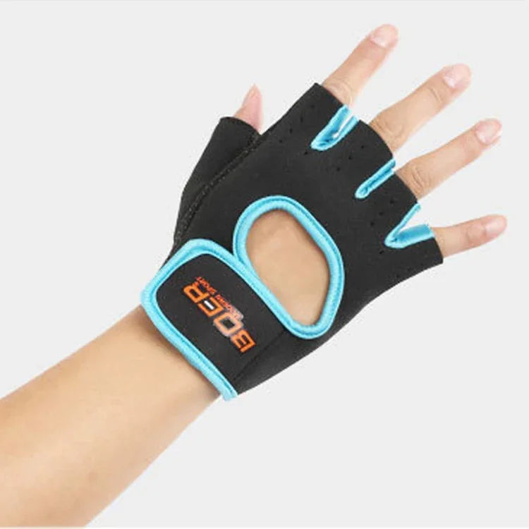 Unisex Halbfingerhandschuhe Outdoor Reiten Rutschfest Atmungsaktive Sporthandschuhe, Größe: S, Handfläche: 16*12*3.0cm, Größe: S, Handfläche: 16*12*3.0cm