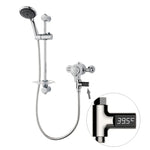 BD-LS-01 Baby-Dusche 360 Grad drehbares LED-Display passives Wasserthermometer, erste Generation