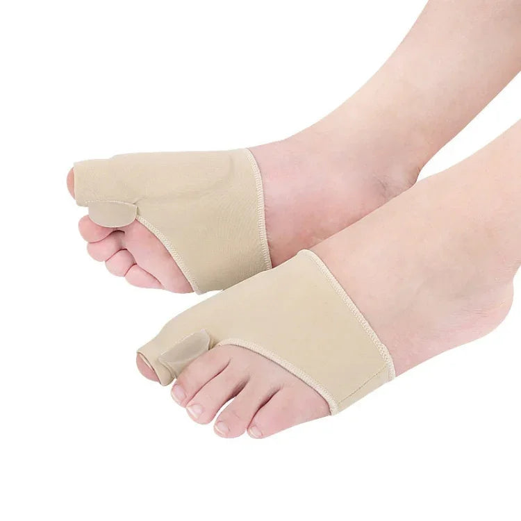 1 Paar SEBS Hallux Valgus Korrekturhülle Fußpflege Spezieller großer Zehenknochenring Fußdaumen Orthese Entlastung für Männer / Frauen, Größe: S, Größe: S