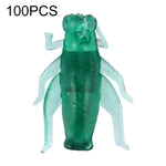 100 Stück Grillenform Angelköder Künstliche Angelköder, Länge: 2cm, Grillenform