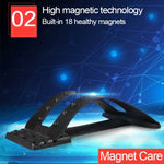 Magnetfeldtherapie mit 18 Magneten, Wirbelsäulenstreckung, Stabilisierung, Lendenwirbelsäulentraktion und Taillenmassagegerät