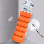 500 ml Outdoor Reise Silikon faltbarer Wasserkocher Teleskop Tasse Sport Trinkflasche