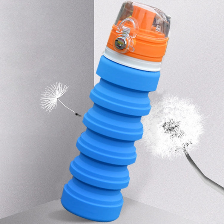 500 ml Outdoor Reise Silikon faltbarer Wasserkocher Teleskop Tasse Sport Trinkflasche