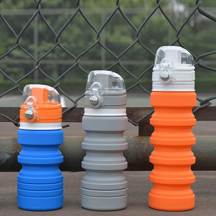 500 ml Outdoor Reise Silikon faltbarer Wasserkocher Teleskop Tasse Sport Trinkflasche