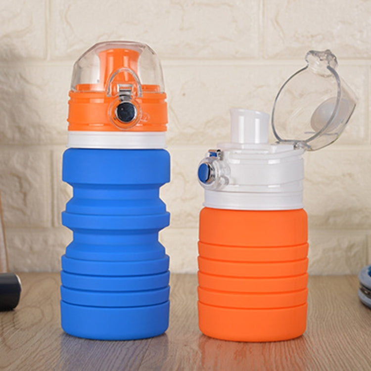 500 ml Outdoor Reise Silikon faltbarer Wasserkocher Teleskop Tasse Sport Trinkflasche