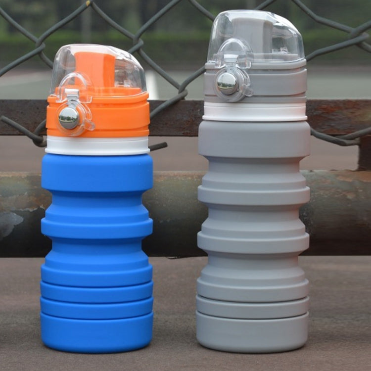 500 ml Outdoor Reise Silikon faltbarer Wasserkocher Teleskop Tasse Sport Trinkflasche