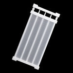 Schrankaufbewahrung mit mehrlagigen Trennwänden, geeignet für Wohnheime und Schränke, Breite: 24 cm, Auszugsbereich: 50–80 cm