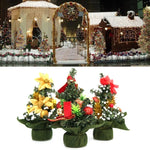 Mini-Weihnachtsbäume, Weihnachtsdekoration, Größe: 20 * 18cm, 20cm