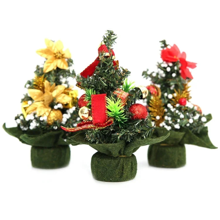 Mini-Weihnachtsbäume, Weihnachtsdekoration, Größe: 20 * 18cm, 20cm