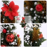 Mini-Weihnachtsbäume, Weihnachtsdekoration, Größe: 20 * 18cm, 20cm