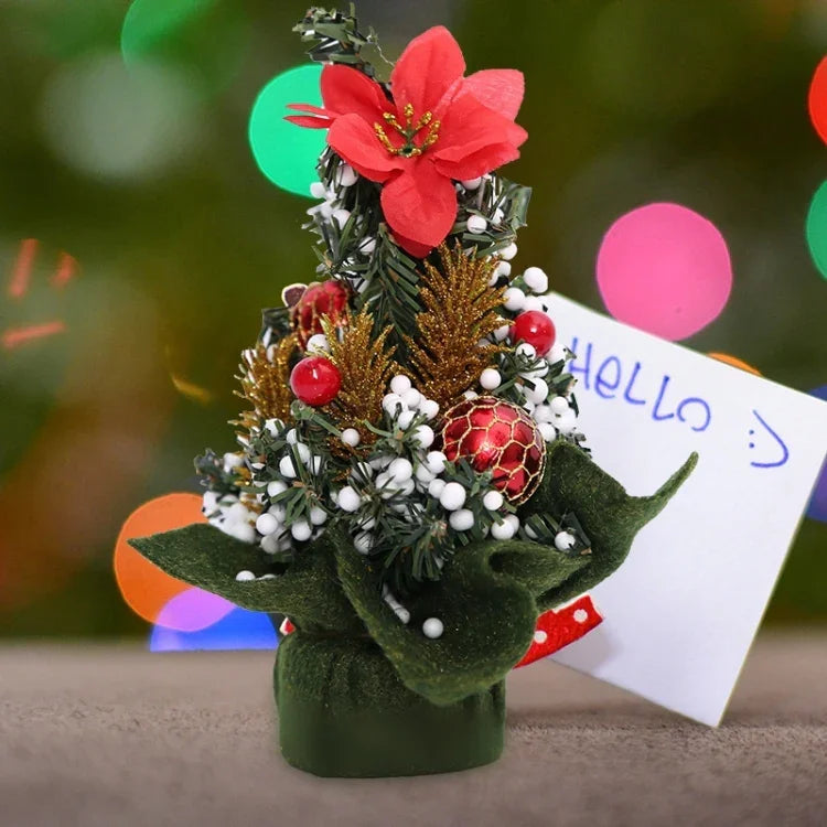 Mini-Weihnachtsbäume, Weihnachtsdekoration, Größe: 20 * 18cm, 20cm