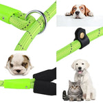 Hundetrainingsseil mit Reflektorlicht und robustem Griff
