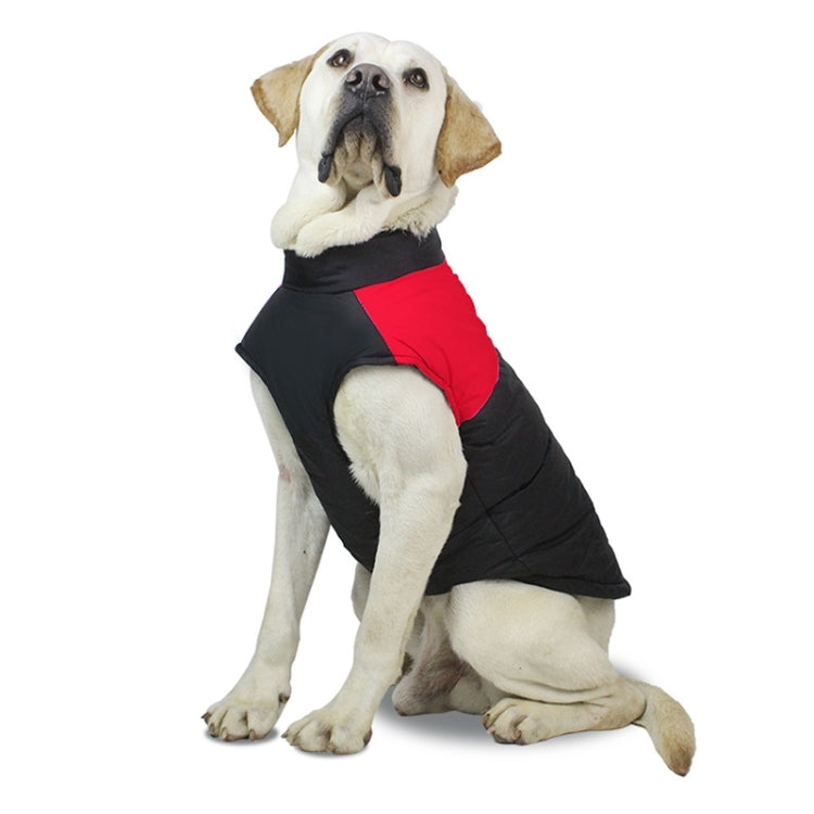 Skianzug aus Baumwolle für Hunde, Größe: M, Brustumfang: 42 cm, Rückenlänge: 31 cm, Größe: M