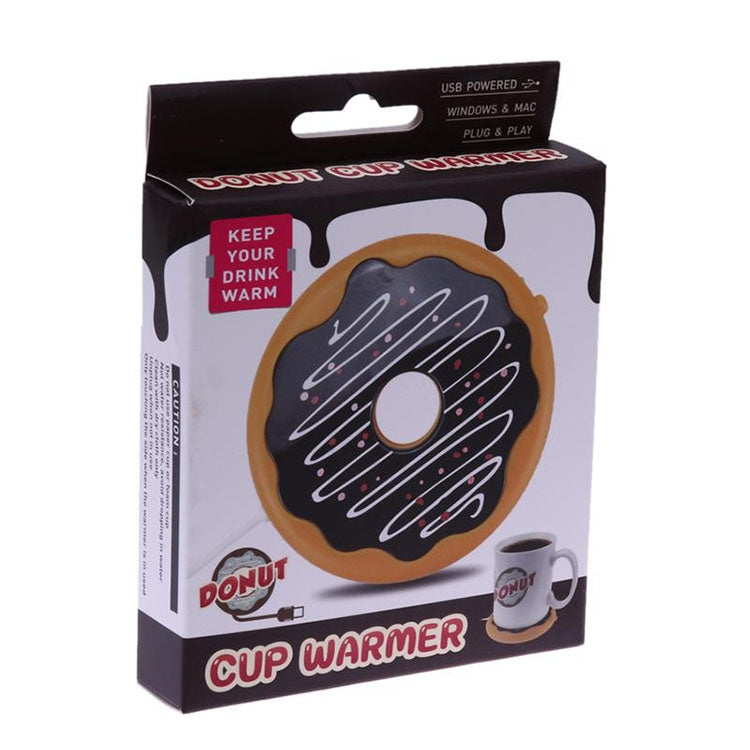 Donut Design USB Power Kabel Desktop Tassenwärmer Tee Kaffee Getränke Heizmatte, Donut
