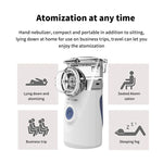 Tragbarer Ultraschallvernebler Mini Handinhalator Vernebler für die häusliche Gesundheitsfürsorge, Atomizer für Kinder, Mini Handinhalator
