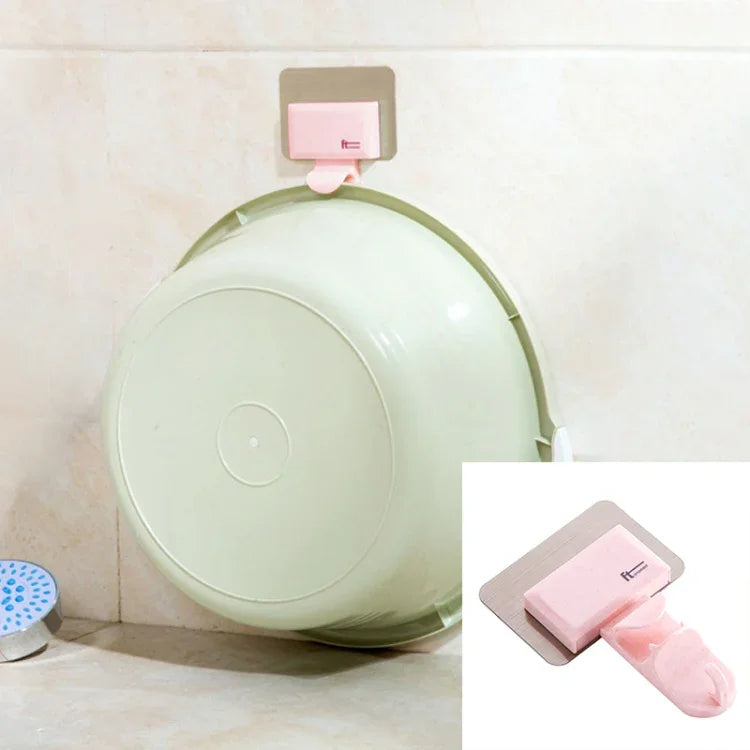 2 Stück Badezimmer kreativer spurloser Wandhaken