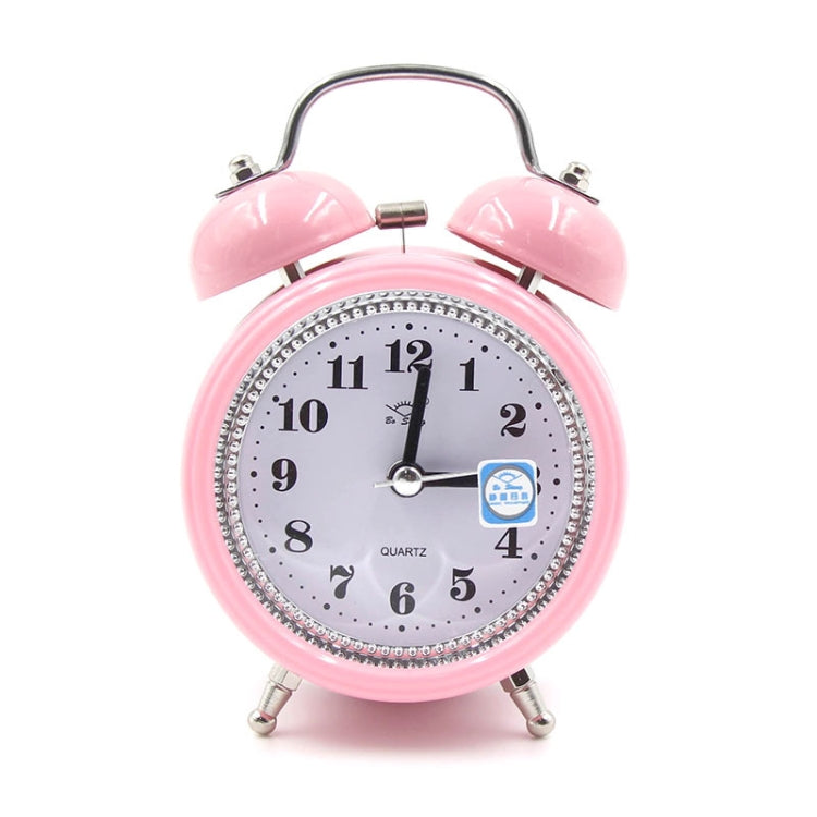 Mode Stumm Metall Wecker mit Nachtlicht, Größe: 12*8.5cm