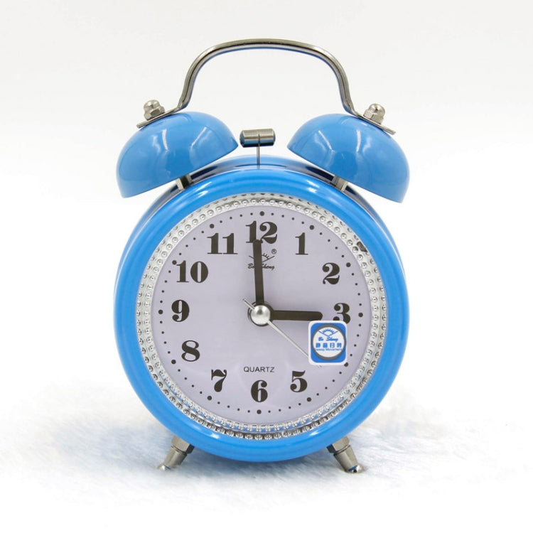 Mode Stumm Metall Wecker mit Nachtlicht, Größe: 12*8.5cm
