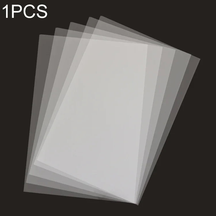 Bedruckbare Schrumpffolie DIY Epoxidharz Druckpapier Gummistempel Material Druckpapier, DIY Schrumpffolie (Transparent)