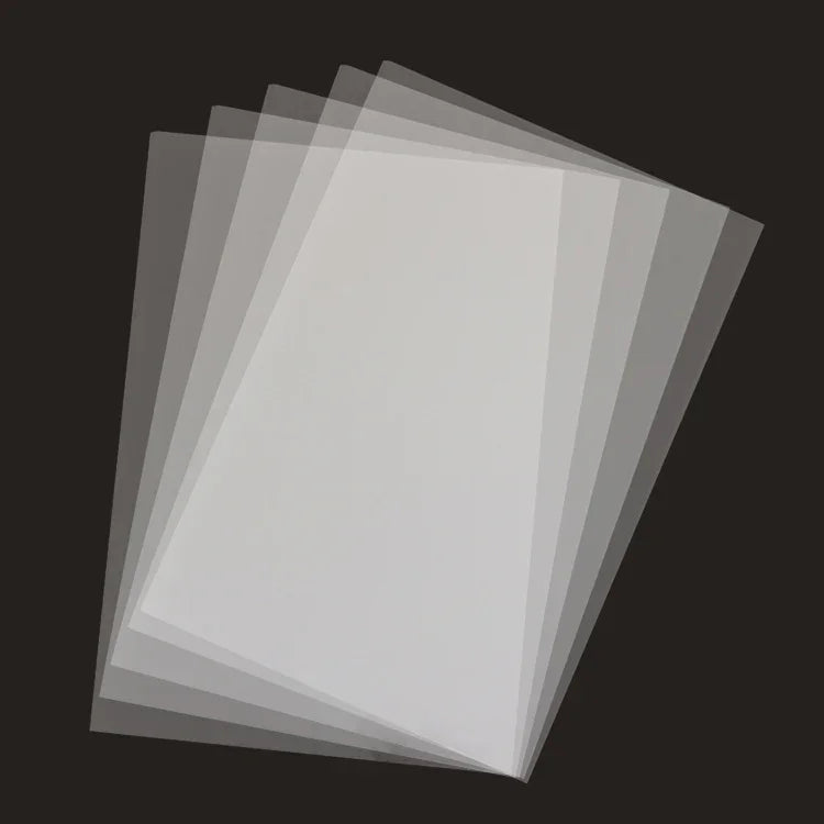 Bedruckbare Schrumpffolie DIY Epoxidharz Druckpapier Gummistempel Material Druckpapier, DIY Schrumpffolie (Transparent)