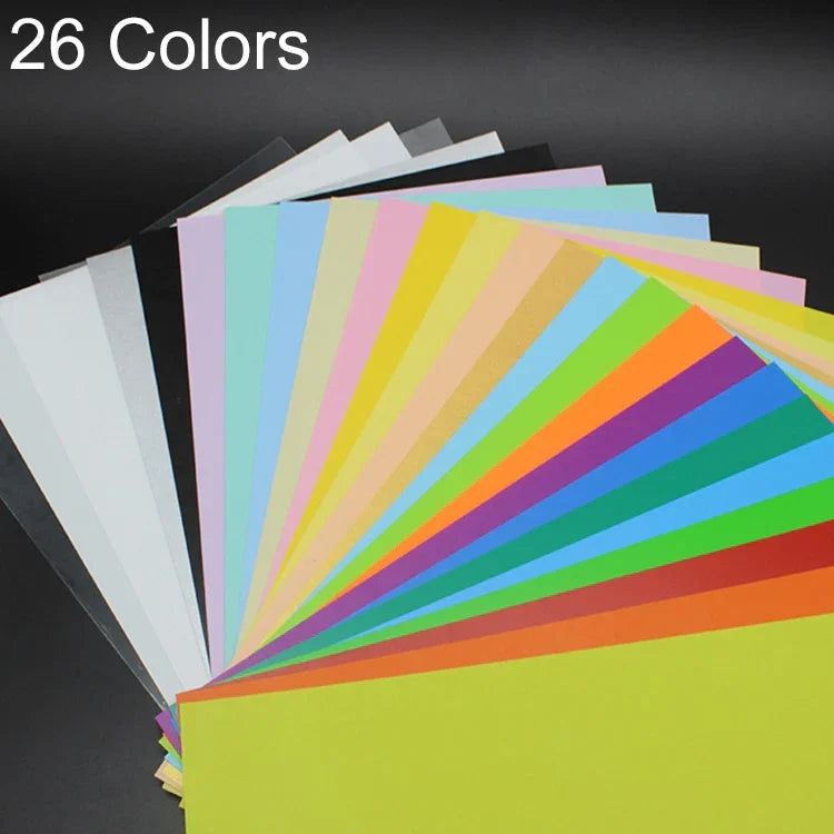 26 Farben in 1 Bunter Schrumpffolien-Bastelfilm, DIY Schrumpffolie (Bunt)
