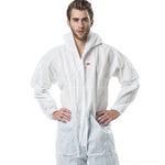 3M 4515 Einteiliger antistatischer Chemikalienschutzanzug, staubdicht, für Sandstrahlarbeiten, mit Kapuze, Größe: L, 3M L