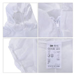 3M 4515 Einteiliger antistatischer Chemikalienschutzanzug, staubdicht, für Sandstrahlarbeiten, mit Kapuze, Größe: L, 3M L