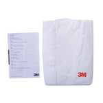 3M 4515 Einteiliger antistatischer Chemikalienschutzanzug, staubdicht, für Sandstrahlarbeiten, mit Kapuze, Größe: L, 3M L