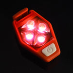 Multifunktionale Outdoor Fahrradlauf Warnlicht Fahrrad Rücklicht LED Rückclip Licht, LED Rückclip Licht (Rot), LED Rückclip Licht (Weiß), LED Rückclip Licht (Schwarz), LED Rückclip Licht (Lila)
