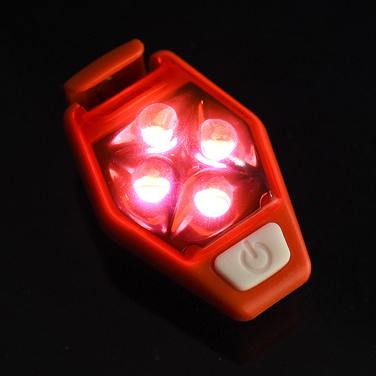 Multifunktionale Outdoor Fahrradlauf Warnlicht Fahrrad Rücklicht LED Rückclip Licht, LED Rückclip Licht (Rot), LED Rückclip Licht (Weiß), LED Rückclip Licht (Schwarz), LED Rückclip Licht (Lila)