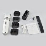 Q6 ماكينة حلاقة كهربائية للحيوانات الأليفة بشحن USB مع أربعة أمشاط، ماكينة حلاقة Q6