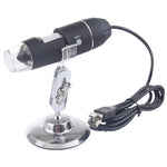 USB-Mikroskop HD 0,3MP Bildsensor 2560x1920P USB Digitalmikroskop mit 8 LEDs & professionellem Stativ