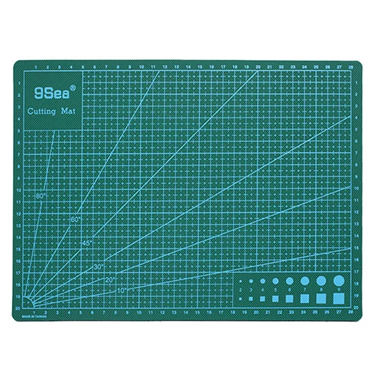 A4 Schneidematte 30*22cm Manuelles DIY-Werkzeug Schneideunterlage Doppelseitig Verfügbar Selbstheilende Schneideunterlage, A4