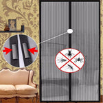 Magnetic Door Curtain Mosquito-proof Screen Door Curtain, Size:210x100cm, Size:210x100cm(Black), Size:210x100cm(Coffee), Size:210x100cm(Beige), Size:210x100cm(White)