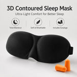 3D Tragbare Schlafmaske Augenbinde Augenmaske Schlafhilfe Damen Niedliche Augenmaske
