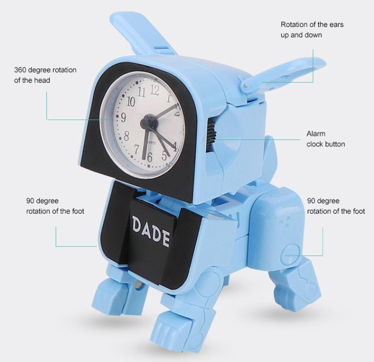 Mini-Handbuch Kinder Deformation Wecker Roboter Spielzeug